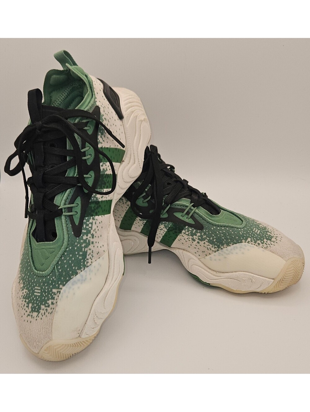 Adidas Trae Young 3 "Preloved Green" Basketball Shoes 4.5 US